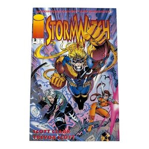Stormwatch Comic Book #2 May 1993 Image Comics Cannon & Fahrenheit‎